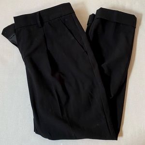 Banana Republic High Rise Tapered Cropped Pant Black Size 10